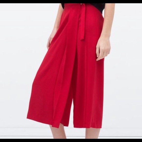 Zara Pants - Zara belted skirt sarlong palazzo pants